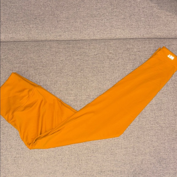 SET Active Pants - SET Active Orange High-Waist Leggings